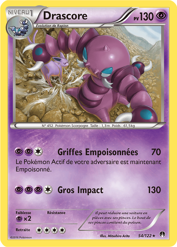 Drascore - XY Rupture TURBO - 054 - Rare