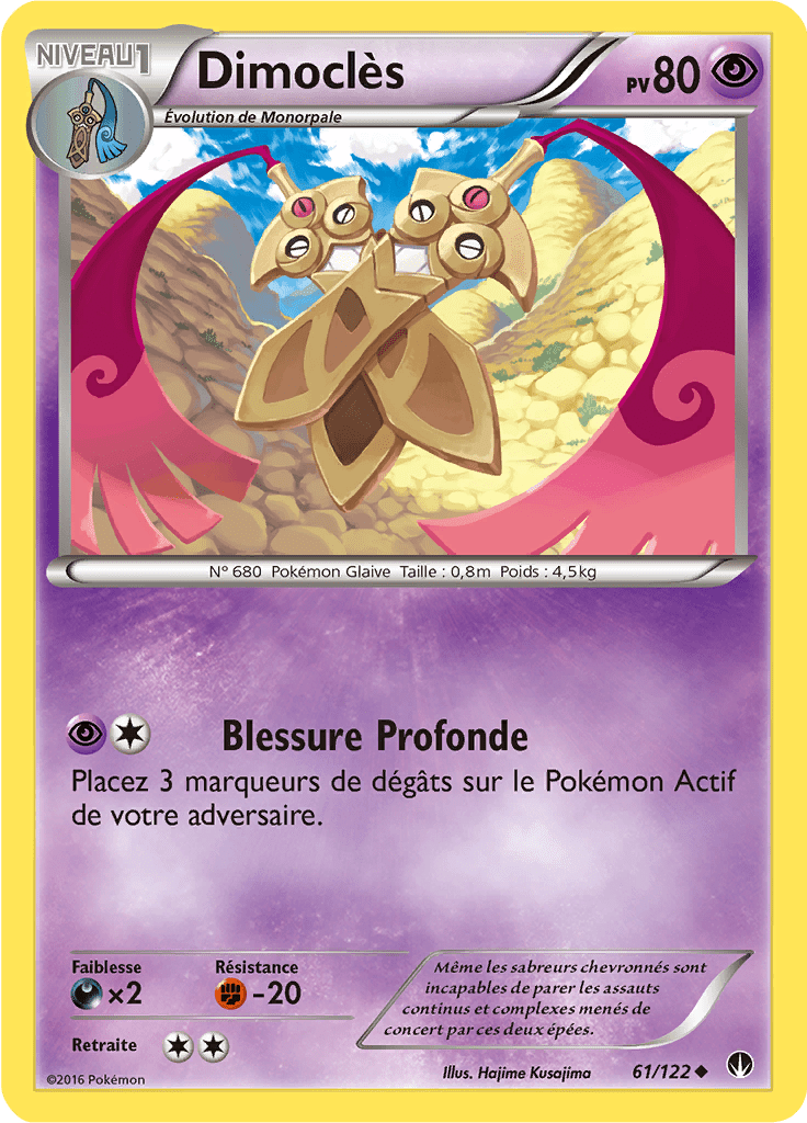Dimoclès - XY Rupture TURBO - 061 - Peu commune