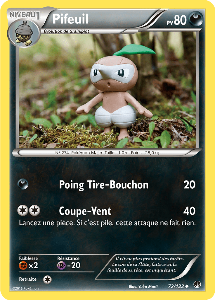 Pifeuil - XY Rupture TURBO - 072 - Peu commune
