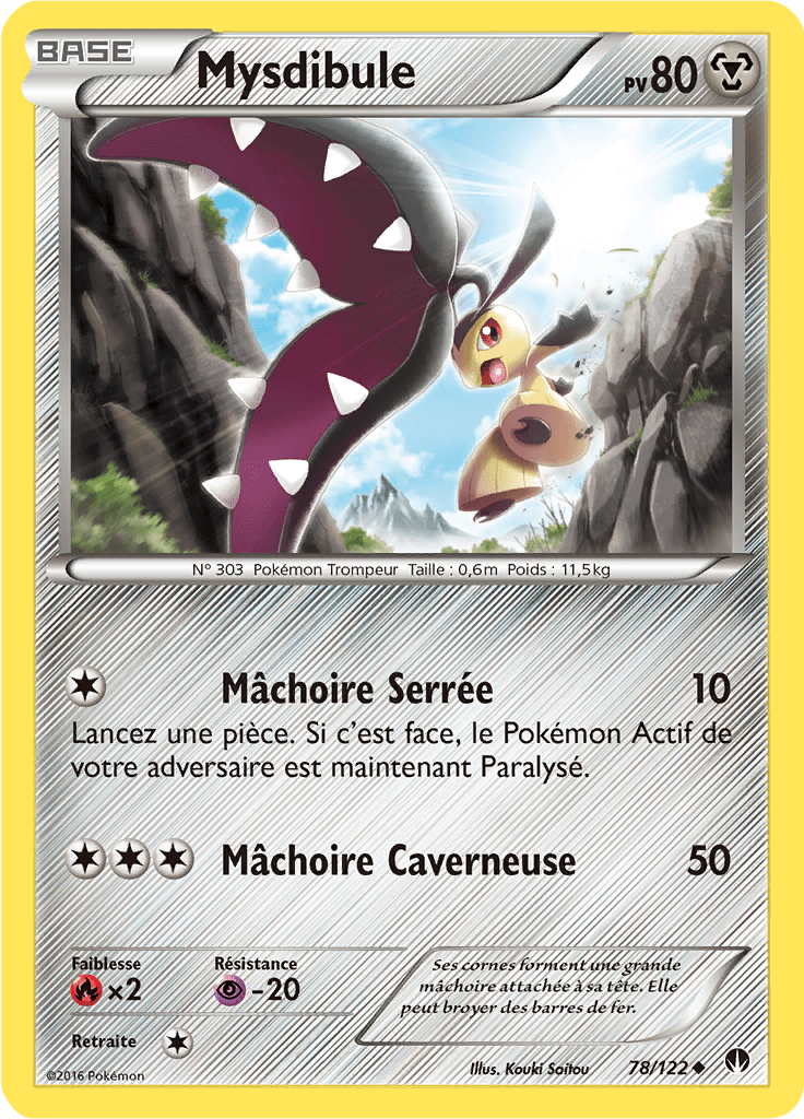 Mysdibule - XY Rupture TURBO - 078 - Peu commune