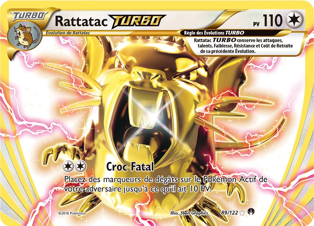 Rattatac - XY Rupture TURBO - 089 - TURBO rare
