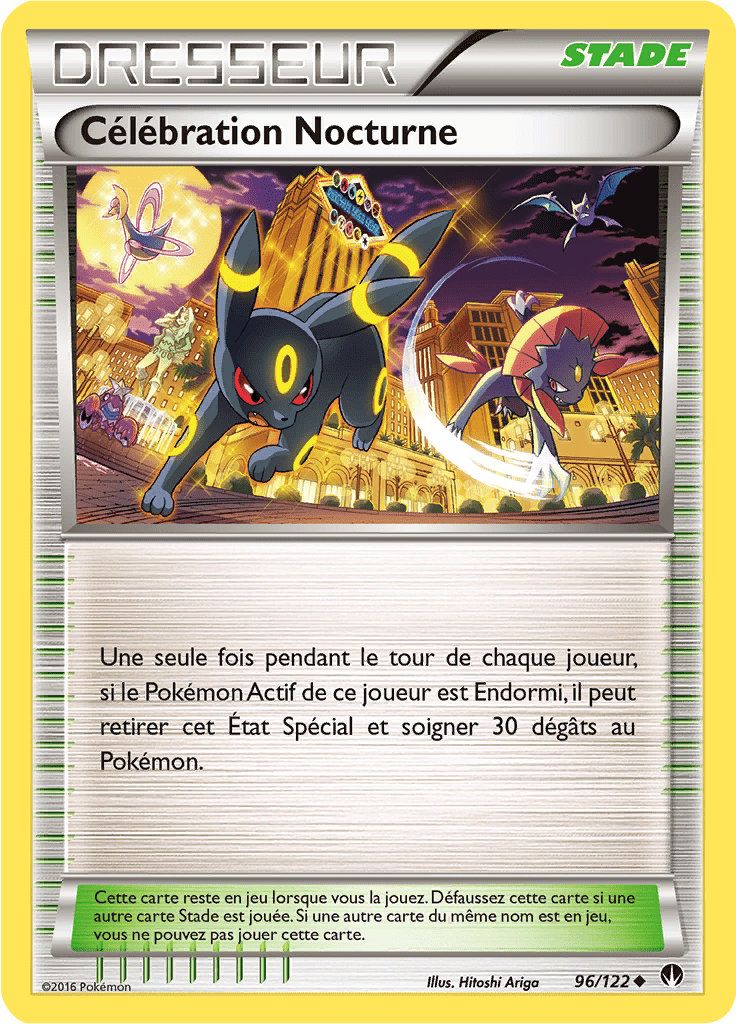 Célébration Nocturne - XY Rupture TURBO - 096 - Peu commune
