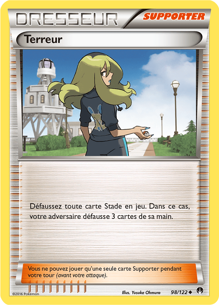 Terreur - XY Rupture TURBO - 098 - Peu commune