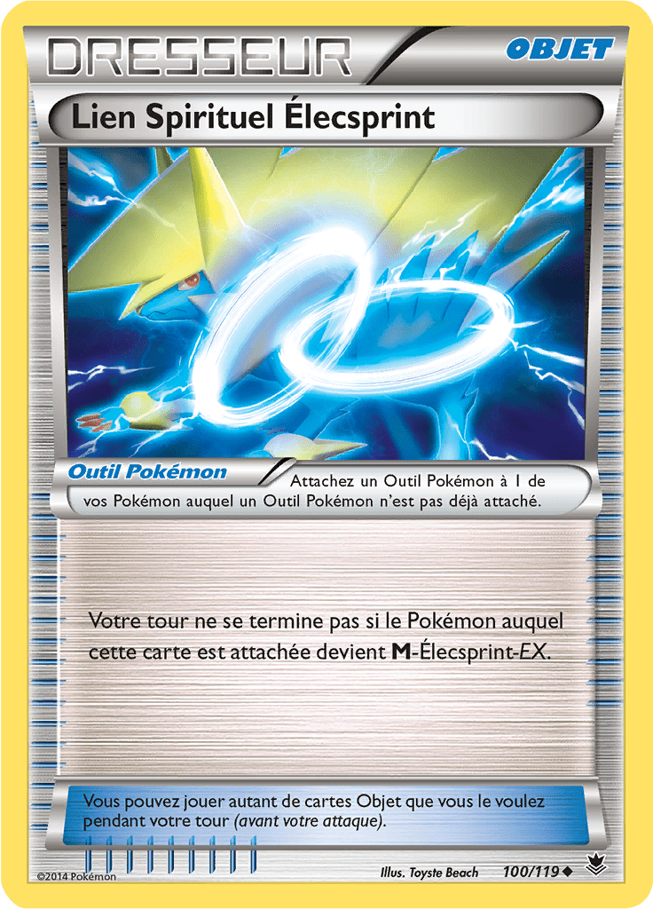 Lien Spirituel Élecsprint - XY Vigueur Spectrale - 100 - Peu commune