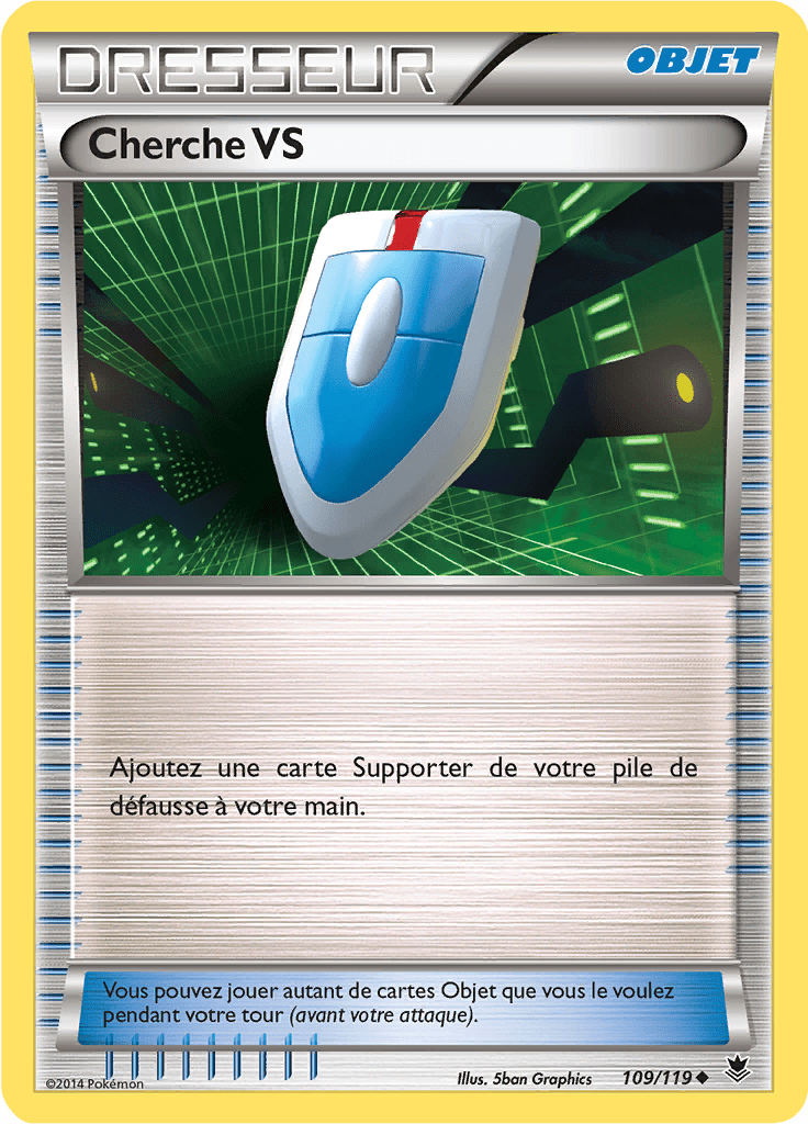 Cherche VS - XY Vigueur Spectrale - 109 - Peu commune