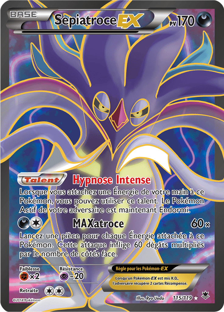 Sepiatroce - XY Vigueur Spectrale - 115 - Ultra rare