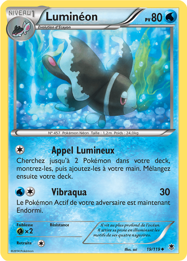 Luminéon - XY Vigueur Spectrale - 019 - Peu commune