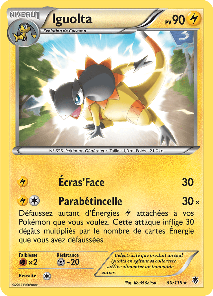 Iguolta - XY Vigueur Spectrale - 030 - Holographique rare