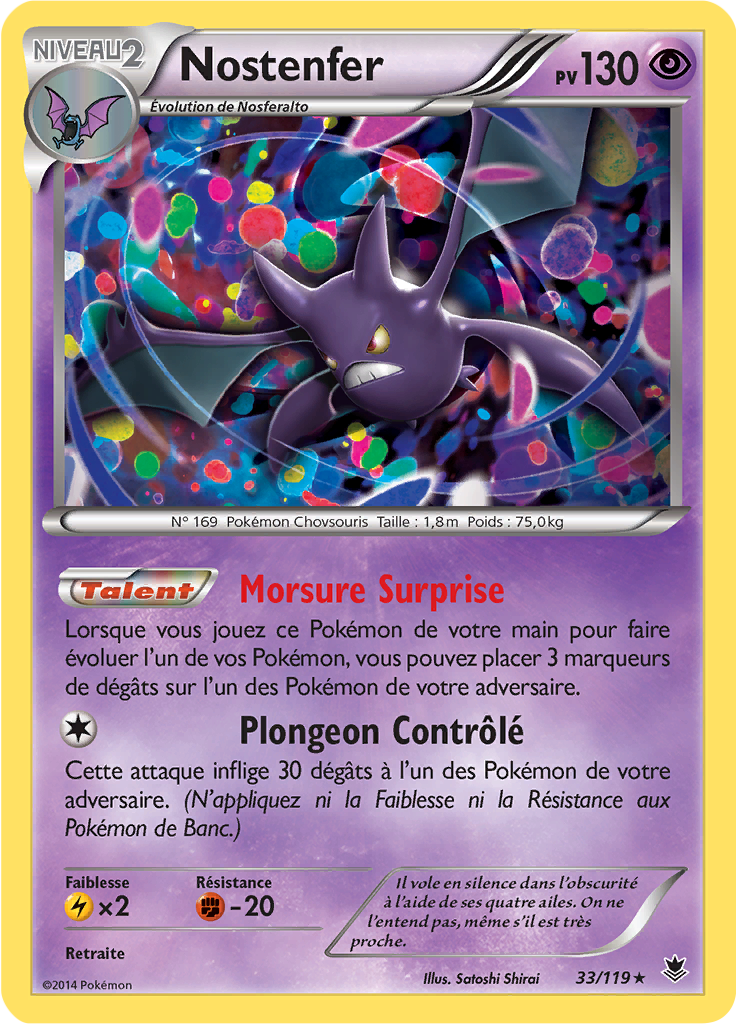 Nostenfer - XY Vigueur Spectrale - 033 - Rare