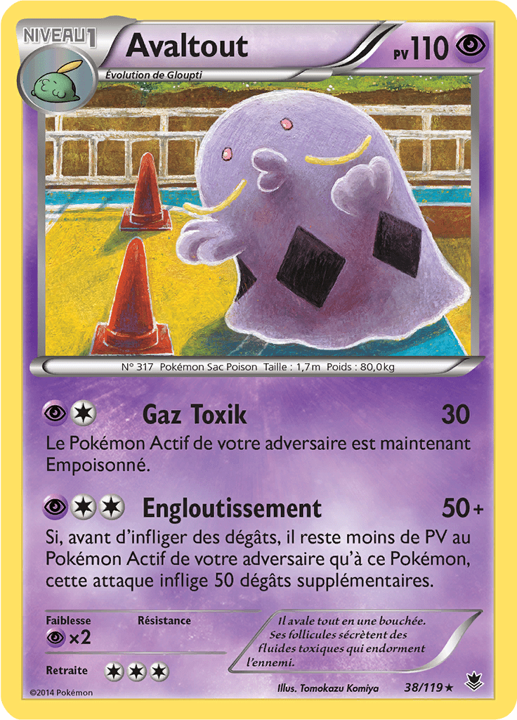 Avaltout - XY Vigueur Spectrale - 038 - Rare