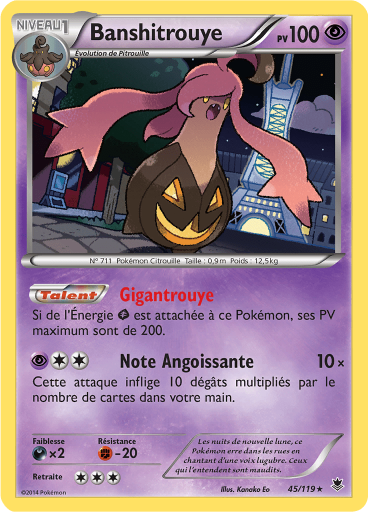 Banshitrouye - XY Vigueur Spectrale - 045 - Holographique rare