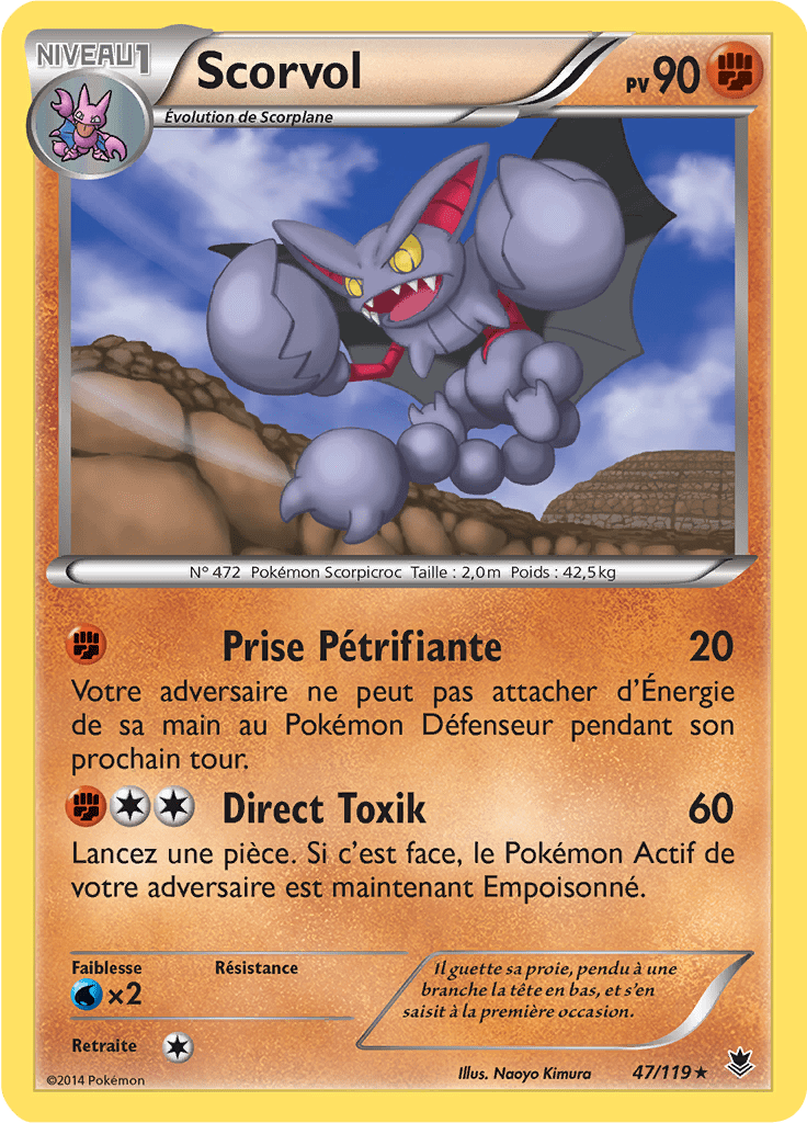 Scorvol - XY Vigueur Spectrale - 047 - Rare