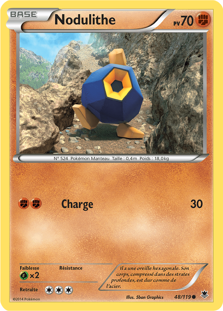 Nodulithe - XY Vigueur Spectrale - 048 - Commune