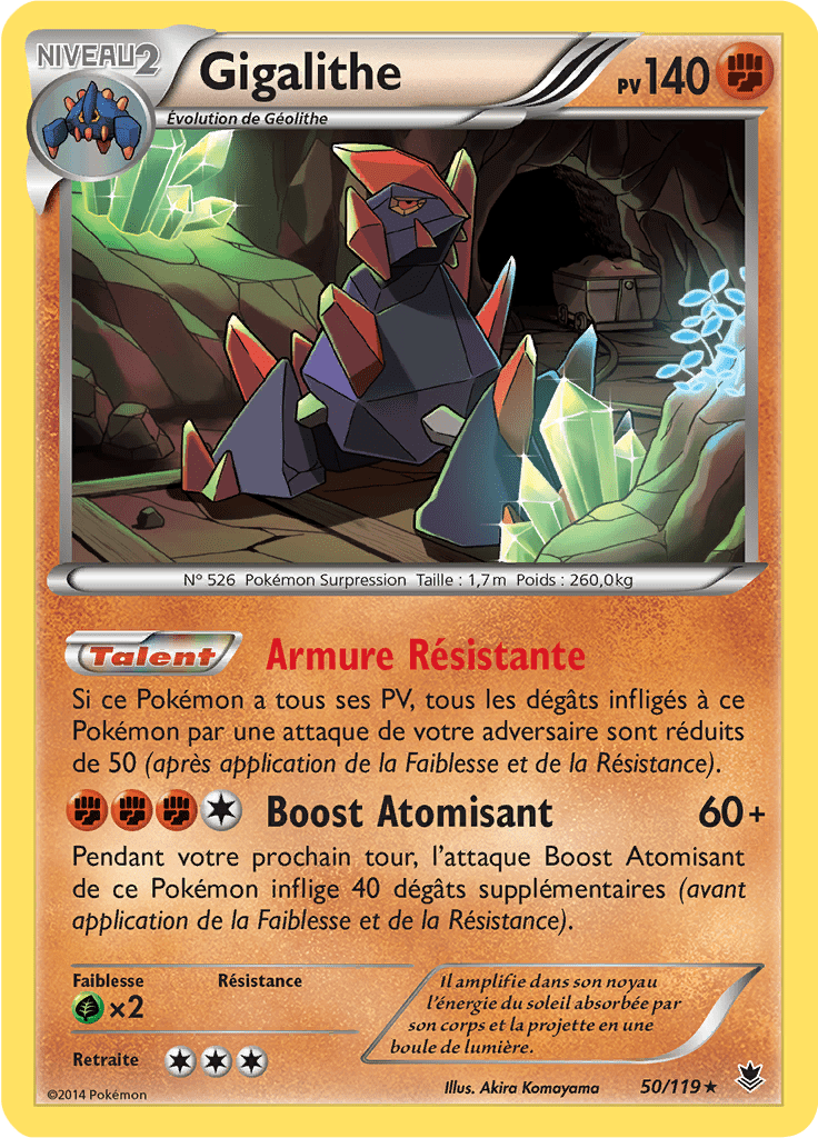 Gigalithe - XY Vigueur Spectrale - 050 - Holographique rare