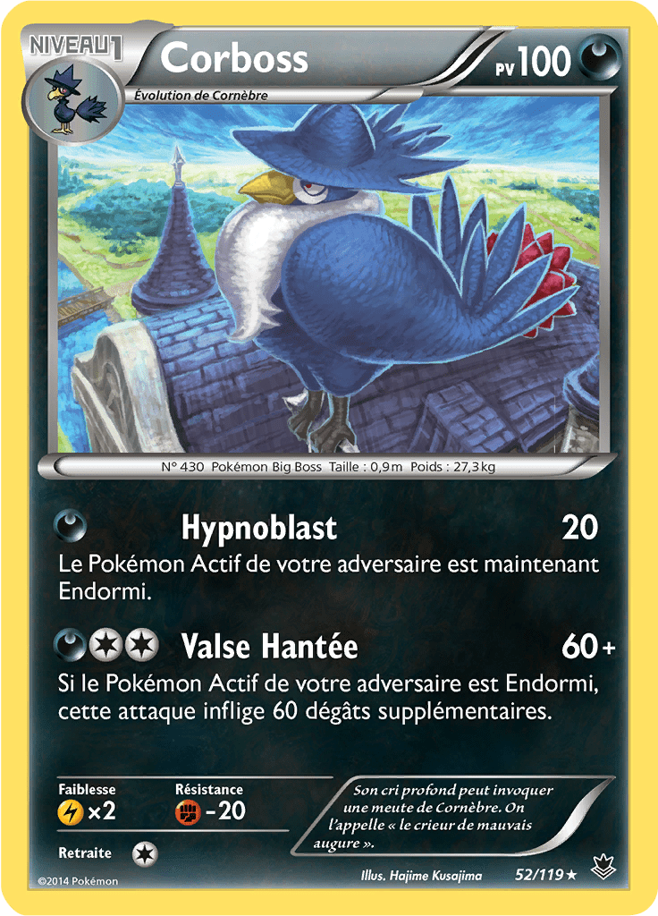 Corboss - XY Vigueur Spectrale - 052 - Rare