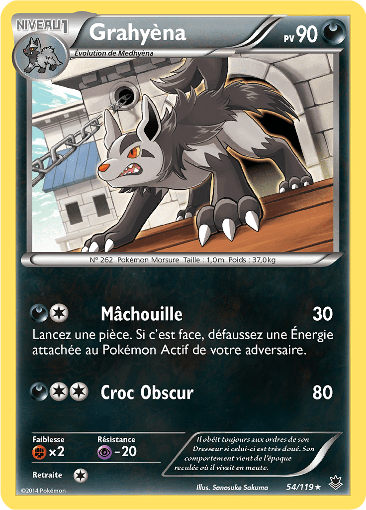 Grahyèna - XY Vigueur Spectrale - 054 - Rare