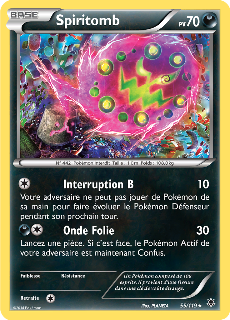 Spiritomb - XY Vigueur Spectrale - 055 - Rare