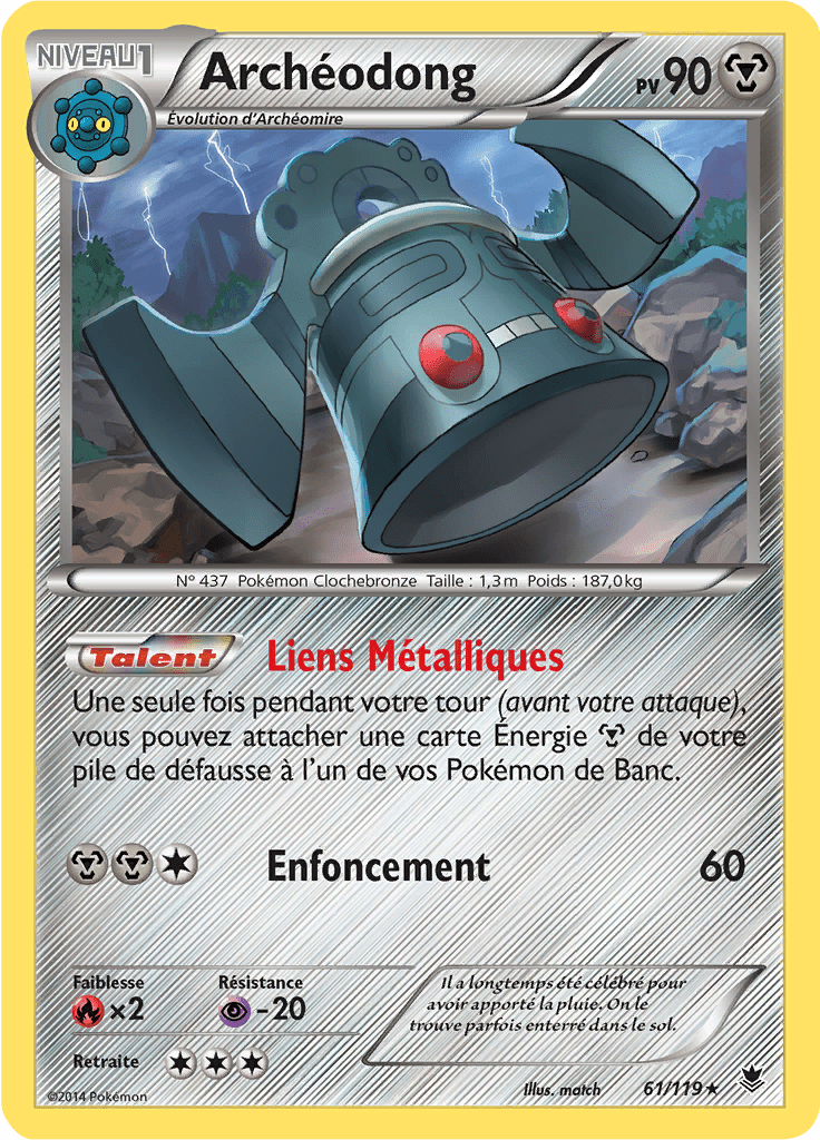 Archéodong - XY Vigueur Spectrale - 061 - Rare