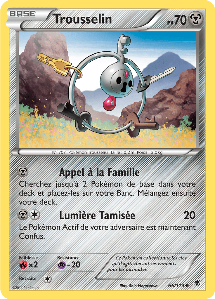 Trousselin - XY Vigueur Spectrale - 066 - Peu commune