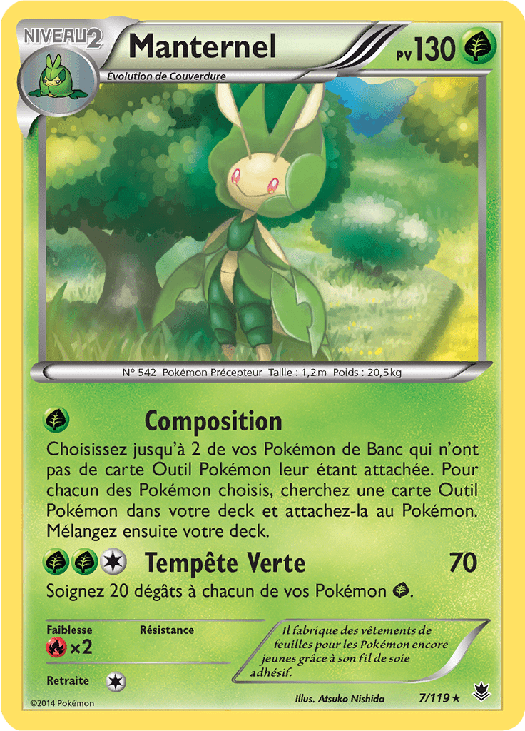 Manternel - XY Vigueur Spectrale - 007 - Rare