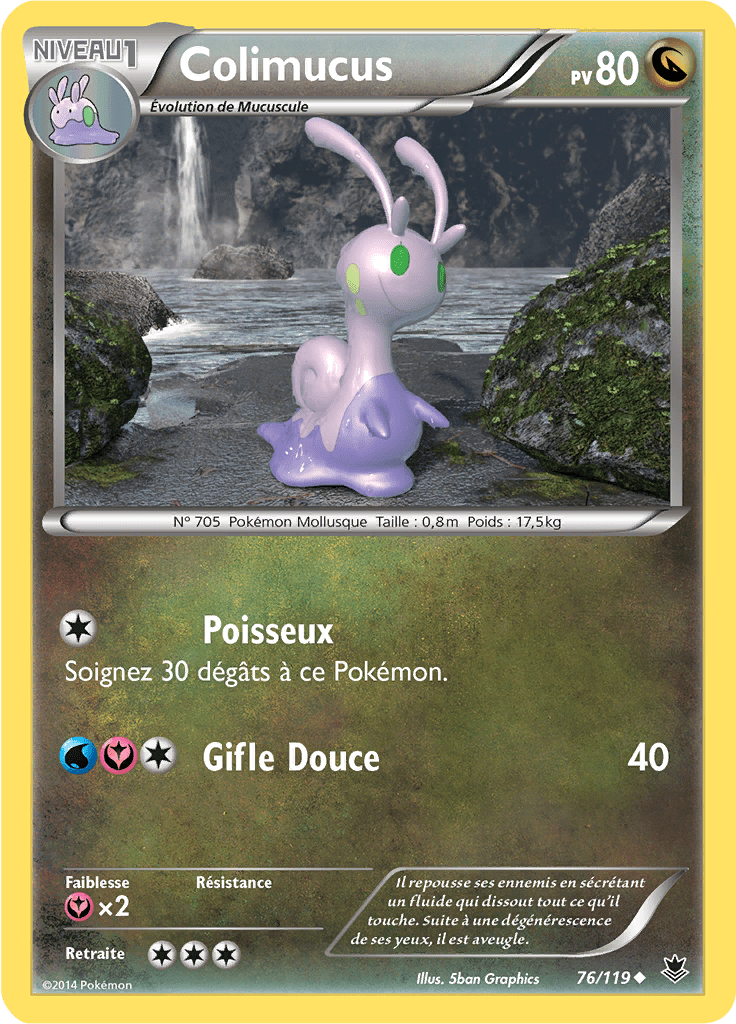 Colimucus - XY Vigueur Spectrale - 076 - Peu commune