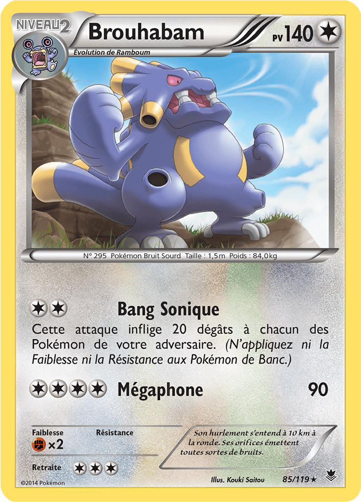 Brouhabam - XY Vigueur Spectrale - 085 - Rare