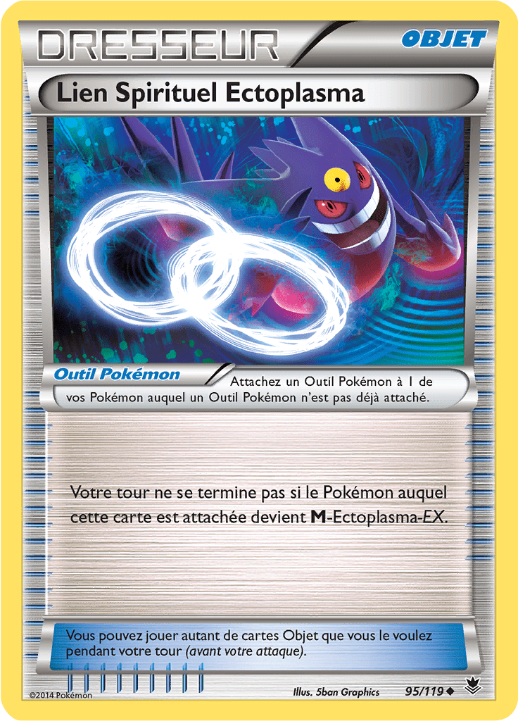 Lien Spirituel Ectoplasma - XY Vigueur Spectrale - 095 - Peu commune