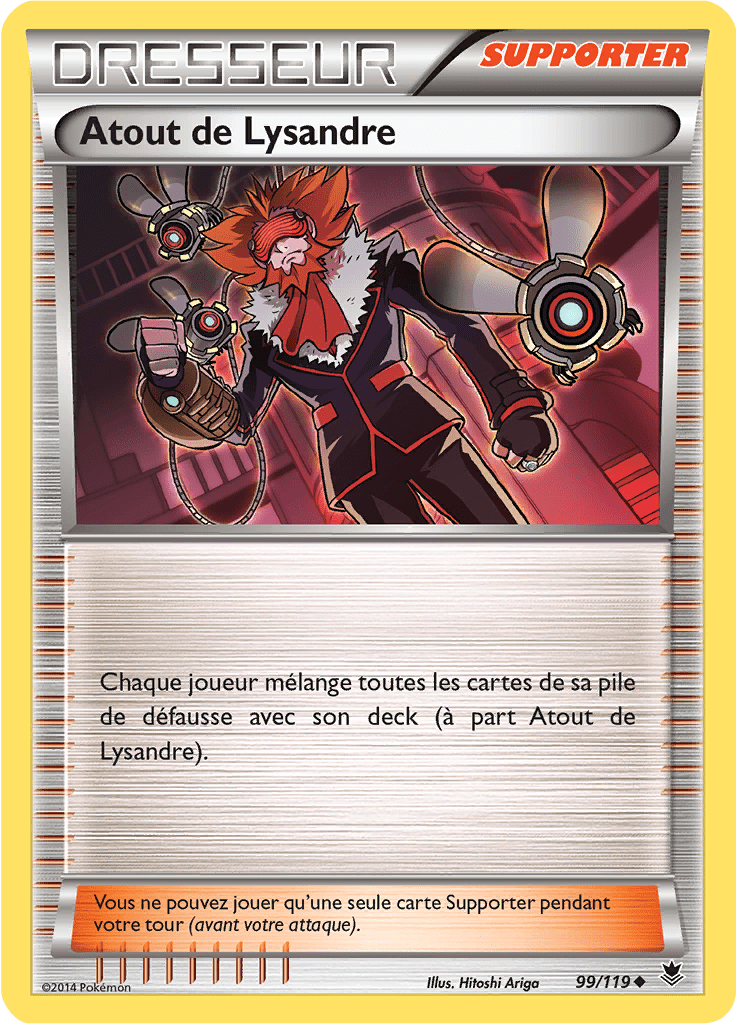 Atout de Lysandre - XY Vigueur Spectrale - 099 - Peu commune