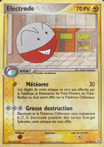 Carte Pokémon Electrode 5/101 - EX Légendes Oubliées