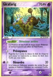 Carte Pokémon Girafarig 16/92 - EX Créateurs de légendes