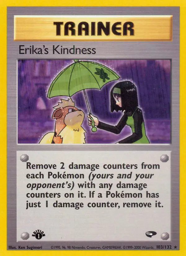 Erika's Kindness - Gym Challenge - 103 - Rare