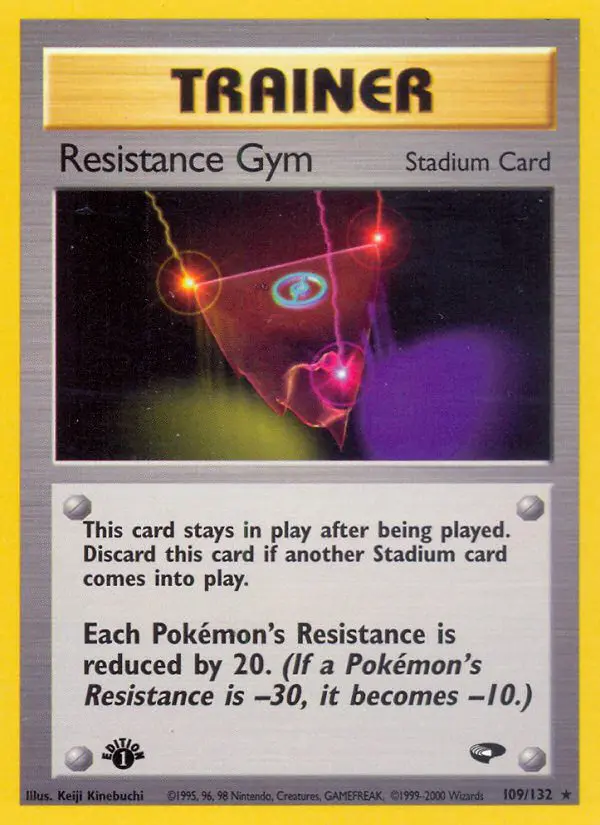 Resistance Gym - Gym Challenge - 109 - Rare
