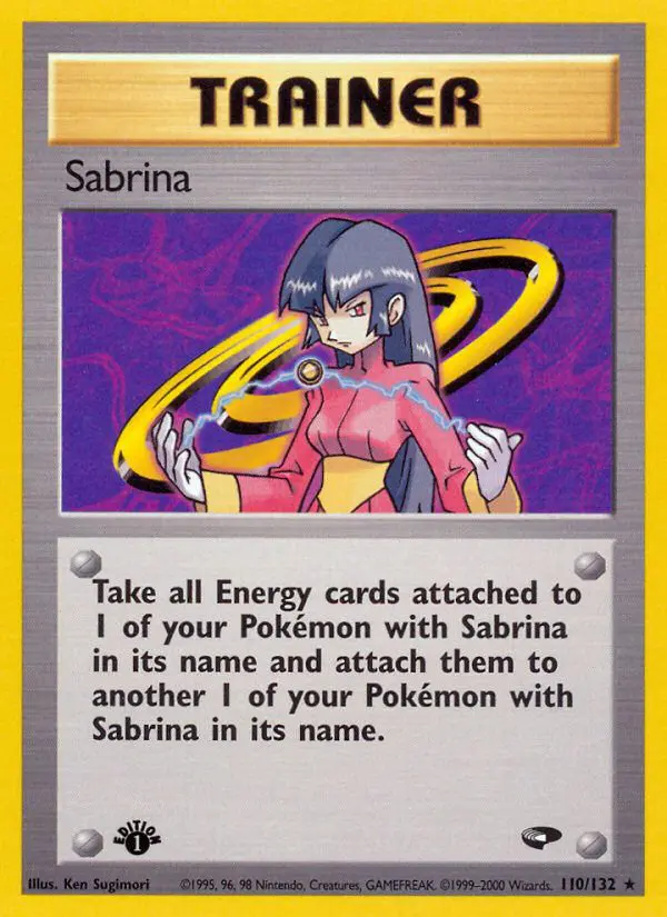 Sabrina - Gym Challenge - 110 - Rare