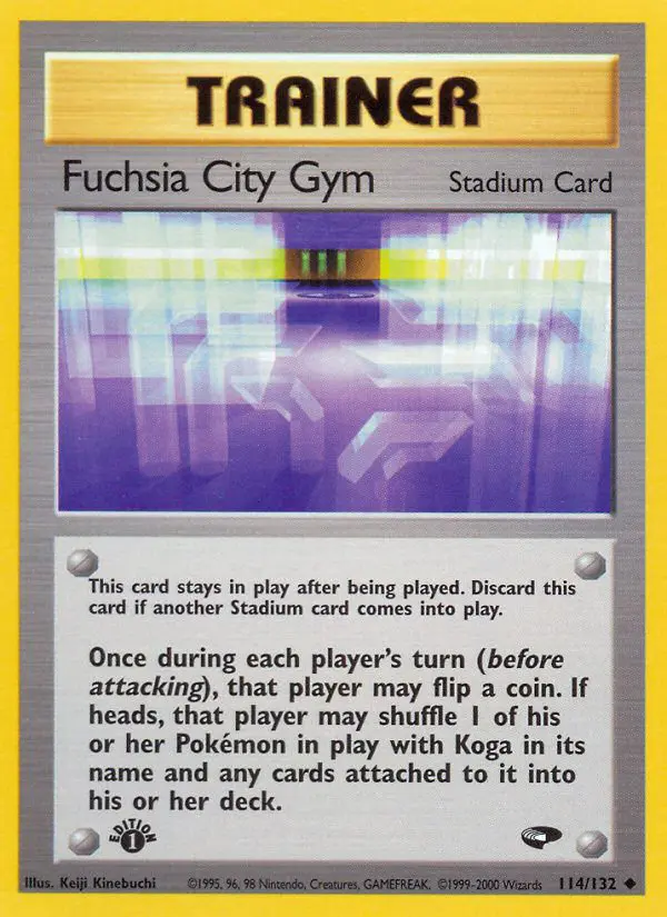 Fuchsia City Gym - Gym Challenge - 114 - Peu commune