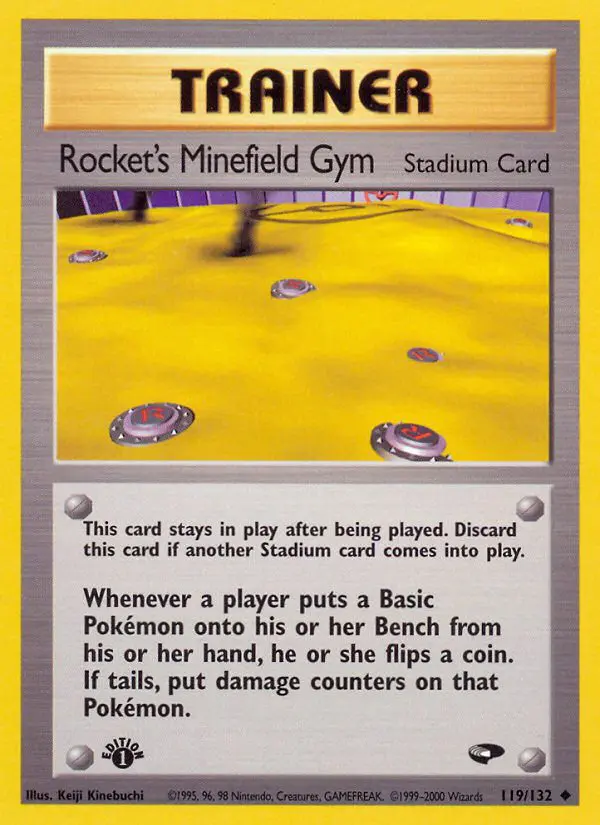 Rocket's Minefield Gym - Gym Challenge - 119 - Peu commune