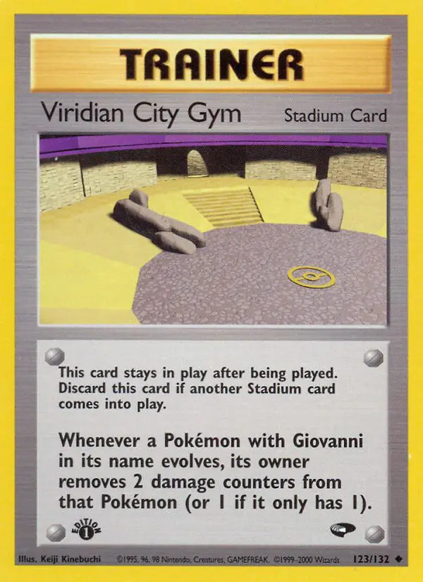 Viridian City Gym - Gym Challenge - 123 - Peu commune