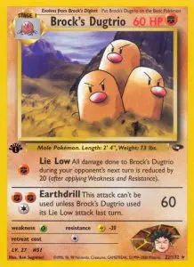 Brock's Dugtrio - Gym Challenge - 022 - Rare