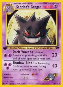 Sabrina's Gengar - Gym Challenge - 029 - Rare