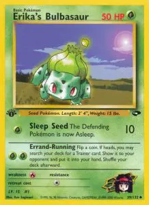 Erika's Bulbasaur - Gym Challenge - 039 - Peu commune