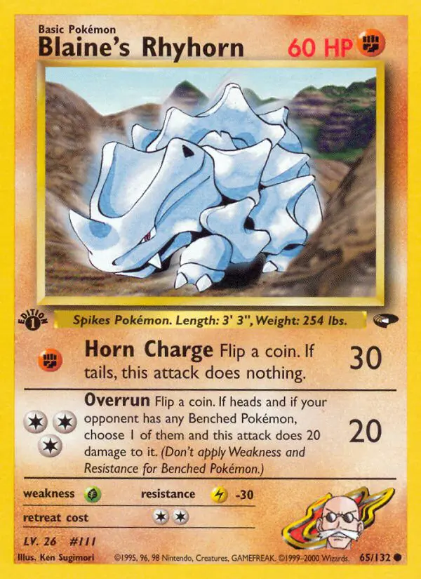 Blaine's Rhyhorn - Gym Challenge - 065 - Commune