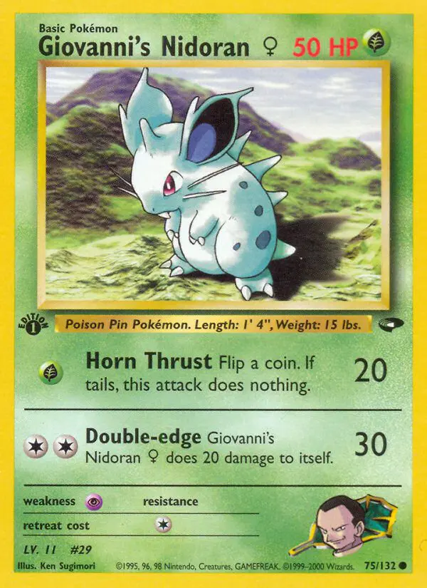 Giovanni's Nidoran - Gym Challenge - 075 - Commune