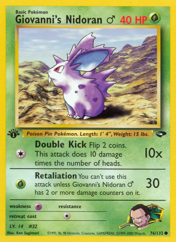 Giovanni's Nidoran - Gym Challenge - 076 - Commune