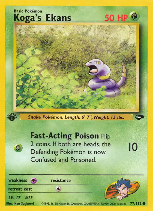 Koga's Ekans - Gym Challenge - 077 - Commune