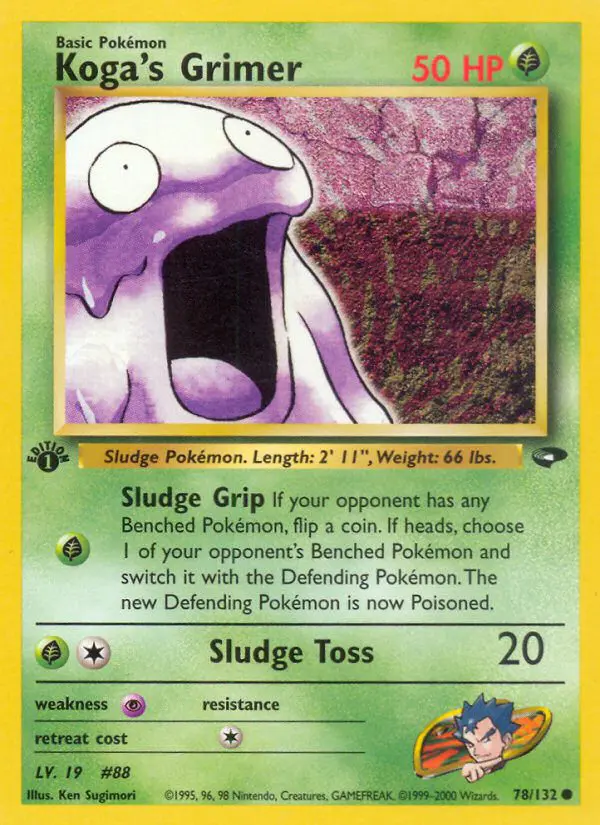 Koga's Grimer - Gym Challenge - 078 - Commune