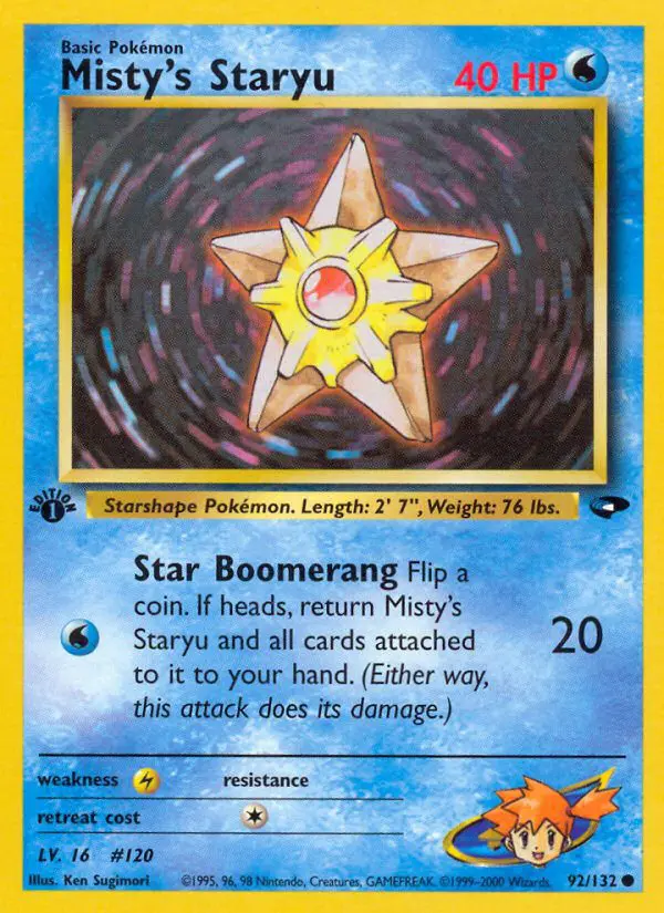 Misty's Staryu - Gym Challenge - 092 - Commune