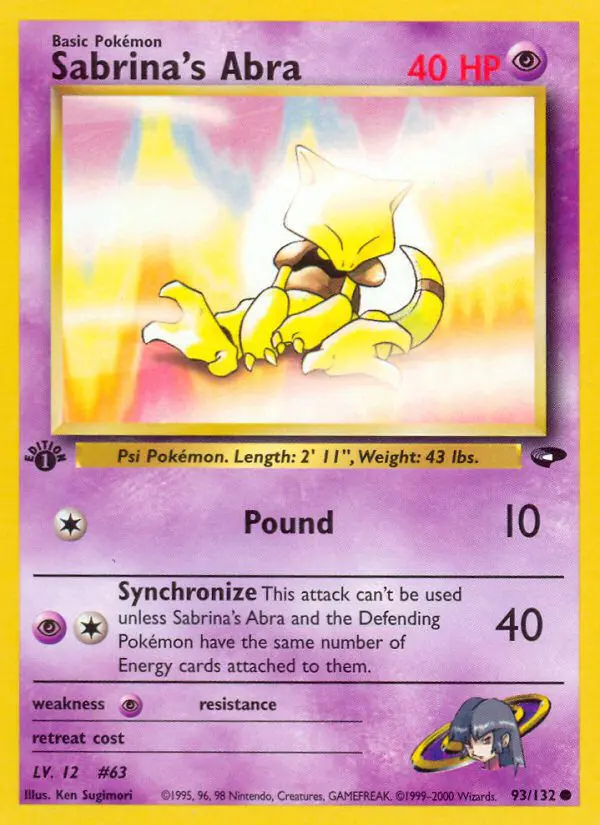 Sabrina's Abra - Gym Challenge - 093 - Commune