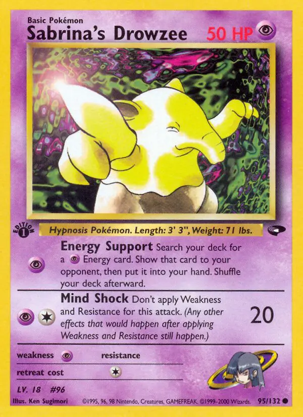 Sabrina's Drowzee - Gym Challenge - 095 - Commune