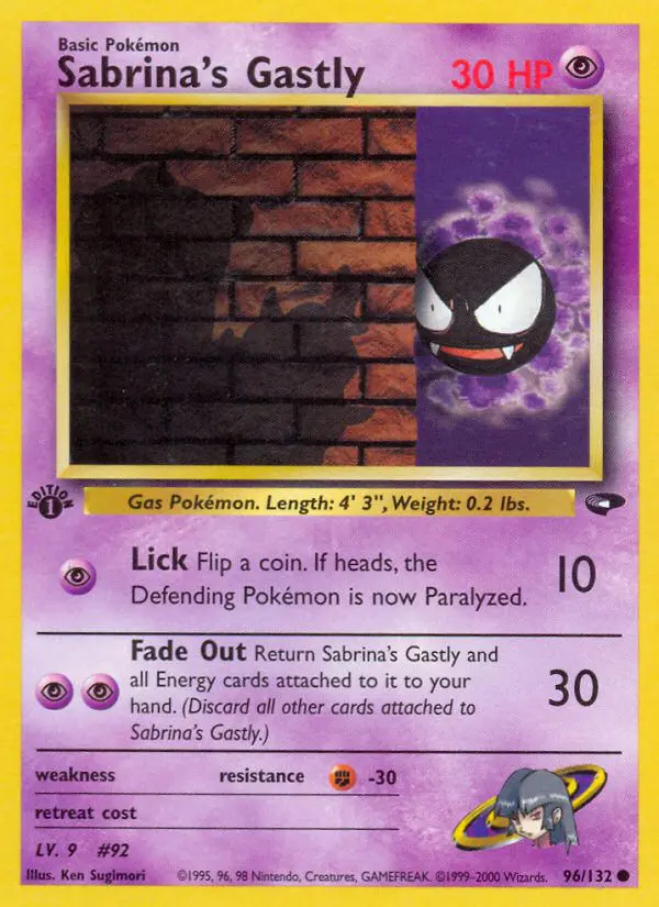 Sabrina's Gastly - Gym Challenge - 096 - Commune