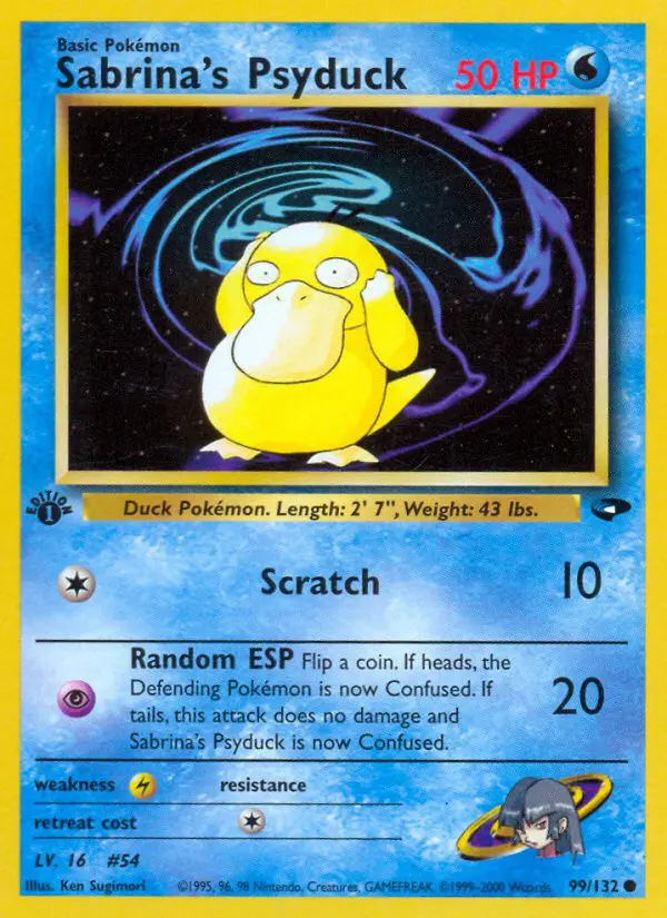 Sabrina's Psyduck - Gym Challenge - 099 - Commune