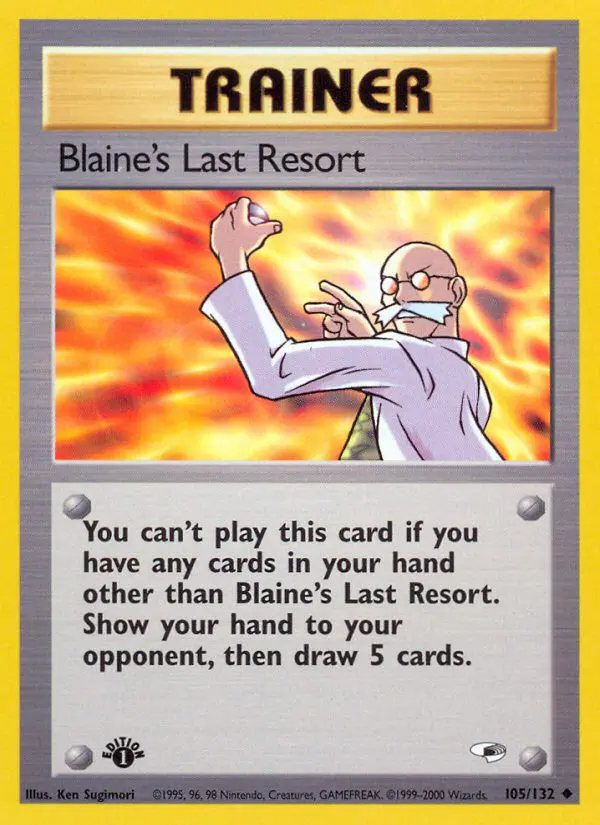 Blaine's Last Resort - Gym Heroes - 105 - Peu commune